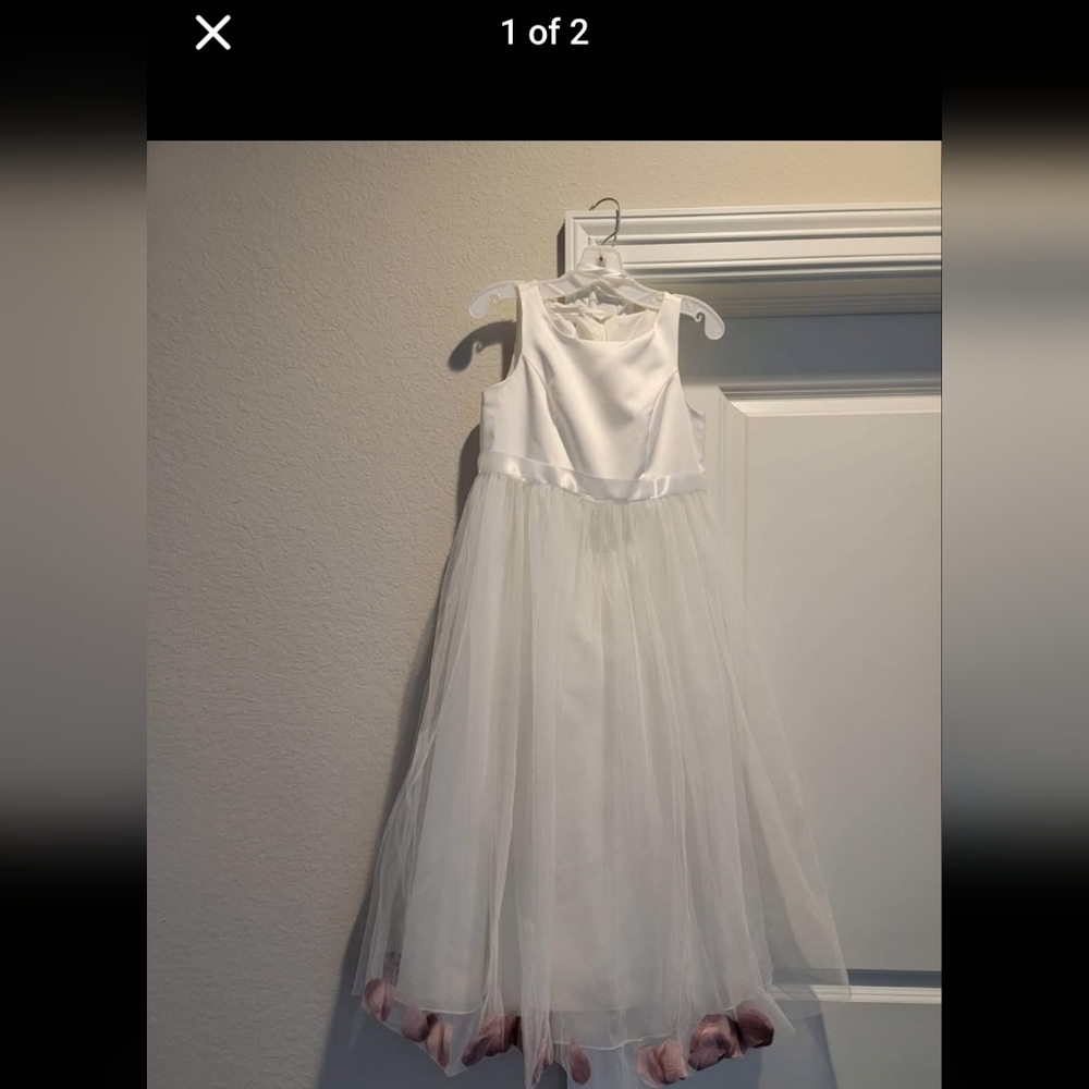 Girls 1st communion or flower girl dress